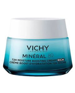 Vichy Mineral 89, krem, booster,nawilz.,bogaty,72 h, 50 ml