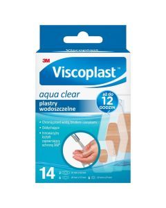 Viscoplast Aqua Clear, Plastry wodoszczelne, 14 szt.