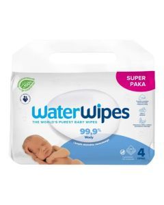 WaterWipes,chust.,nasacz.woda i wyc.z orz.mydl.,240szt(4x60)