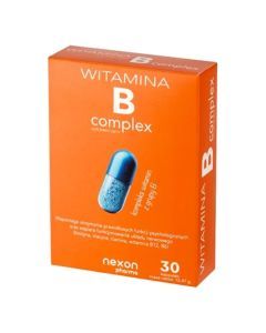 Nexon Pharma, Witamina B Complex, kapsułki twarde, 30 szt.