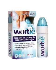 Wortie, preparat, do usuw.brodawek i kurzajek, 50 ml