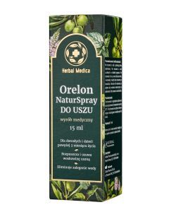 Orelon NaturSpray, spray, do uszu, 15 ml