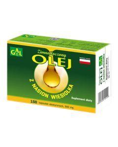 Zimnotłoczony olej z nasion wiesiołka, 500 mg, kapsułki, 150 szt.