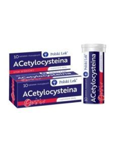 ACetylocysteina, tabl.musuj., 10 szt