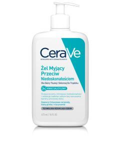 CeraVe, żel myjący przeciw niedoskonałościom, 473 ml