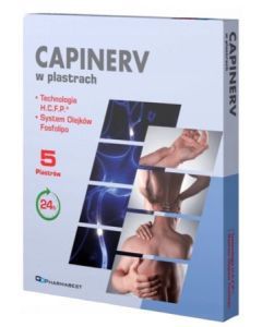 Capinerv w plastrach, plast., 5 szt