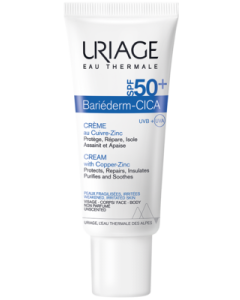 Uriage Bariederm CICA SPF 50+,krem,regenerujacy,Cu-Zn, 40 ml