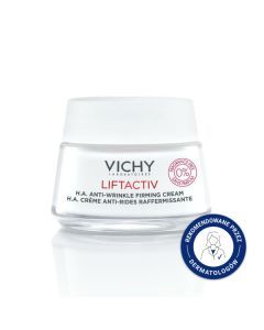 Vichy Liftactiv, przeciwzmarszczkowy krem ujędrniający na dzień z kwasem hialuronowym, bezzapachowy, 50 ml