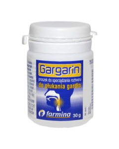 Gargarin, proszek do sporządzenia płynu do płukania gardła, 30 g