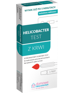 Test Helicobacter, z krwi, 1 szt.