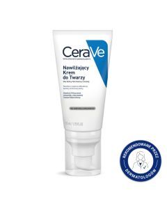 CeraVe, nawilżający krem do twarzy z ceramidami, 52 ml