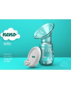 Neno Leite, silikonowy kolektor na mleko, 1 szt.