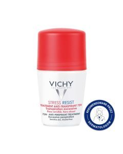 Vichy Stress Resist, antyperspirant 72h, intensywna kuracja przeciw poceniu się, 50 ml