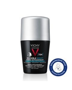 Vichy Homme Invisible Resist 72 h, antyperspirant przeciw śladom, 50 ml