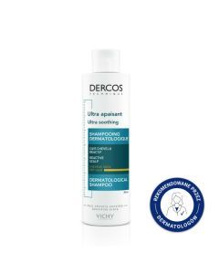 Vichy Dercos, szampon ultrakojący, włosy suche, 200 ml