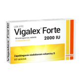 Vigalex Forte, 2000 IU, tabletki, 60 szt.