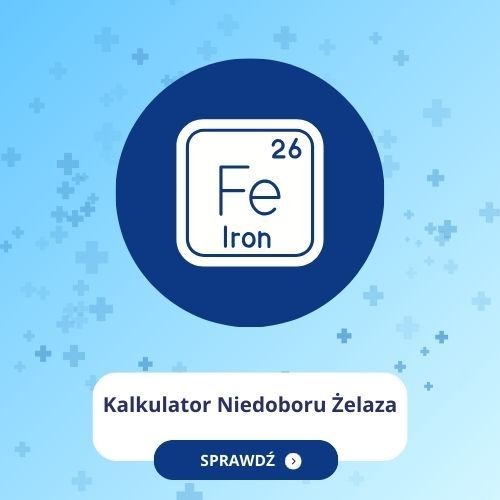 Kalkulator niedoboru żelaza : Sprawdź czy masz odpowiedni poziom żelaza !