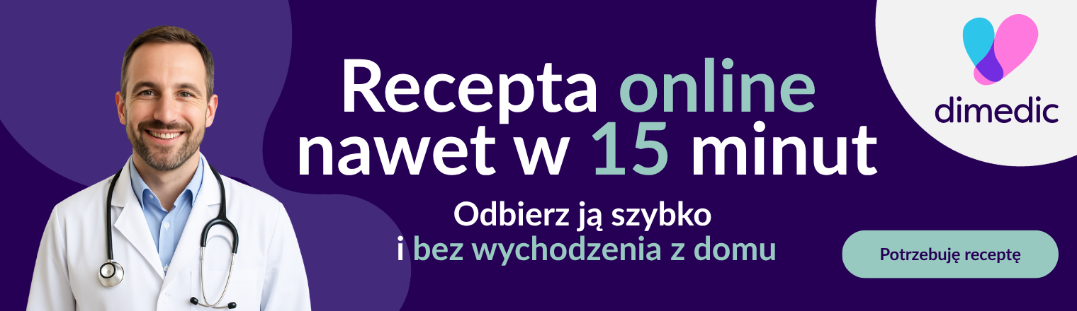 Baner przedstawiający dimedic