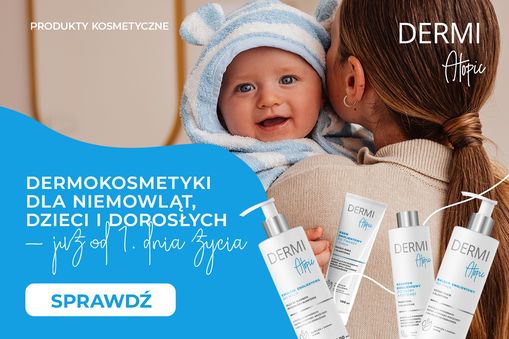 Dermokosmetyki - Banner promocyjny DERMI Atopic Mobile
