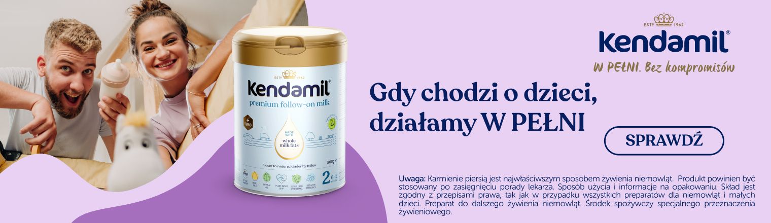 Baner przedstawiający produkt kendamil premium