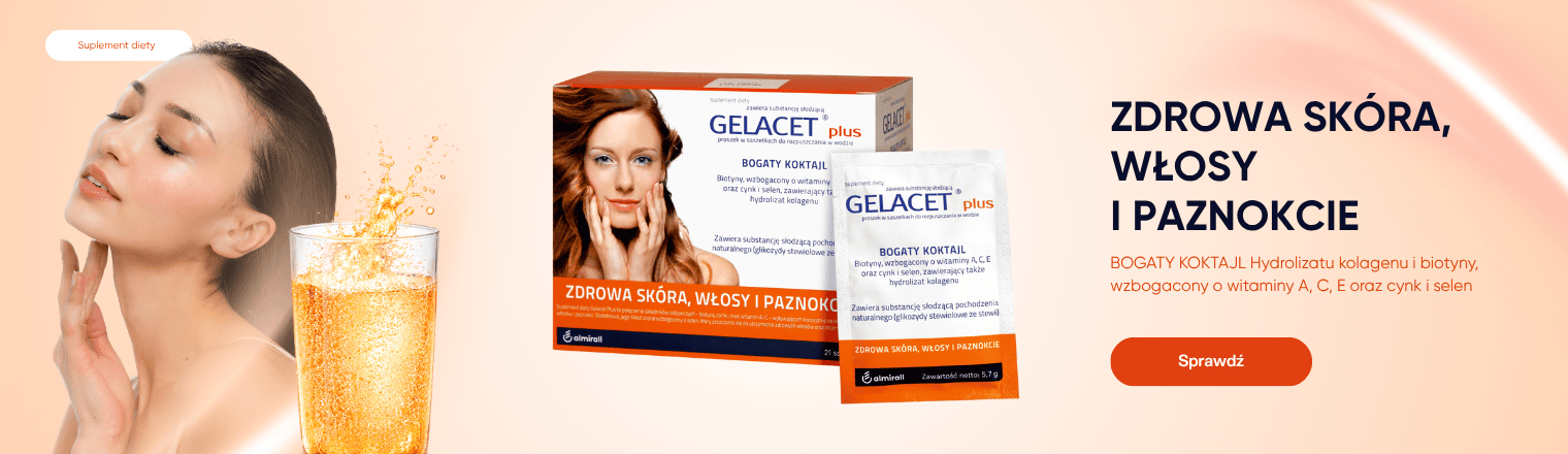 Baner przedstawiający produkt Gelacet