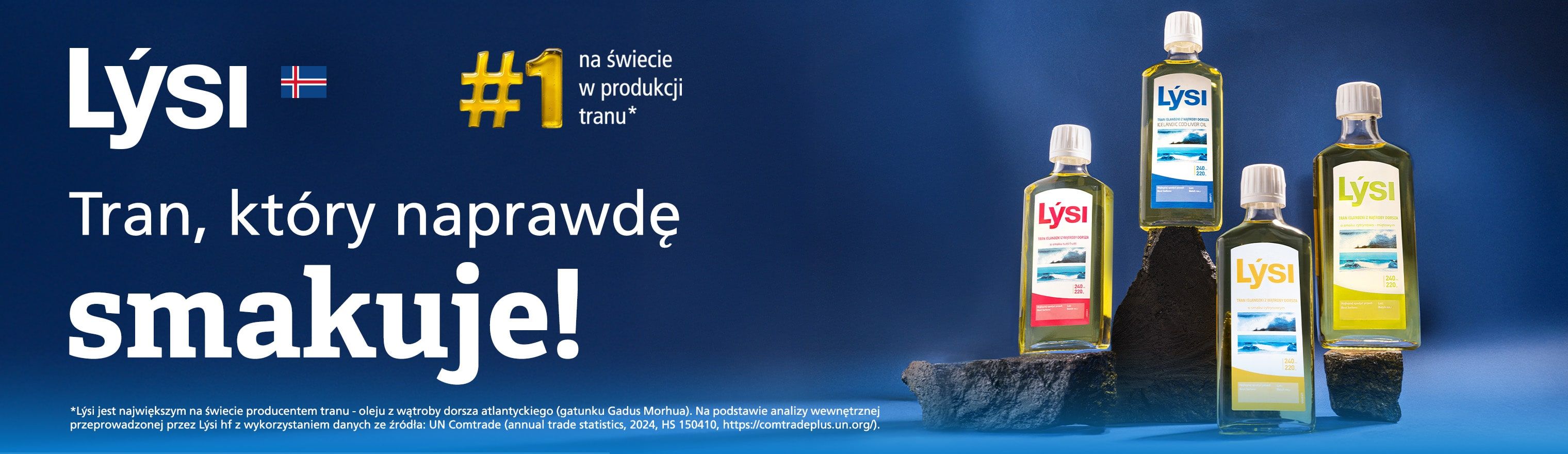 Baner przedstawiający markę Lysi