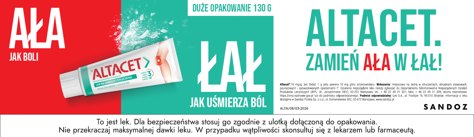 Baner przedstawiający produkty altacet