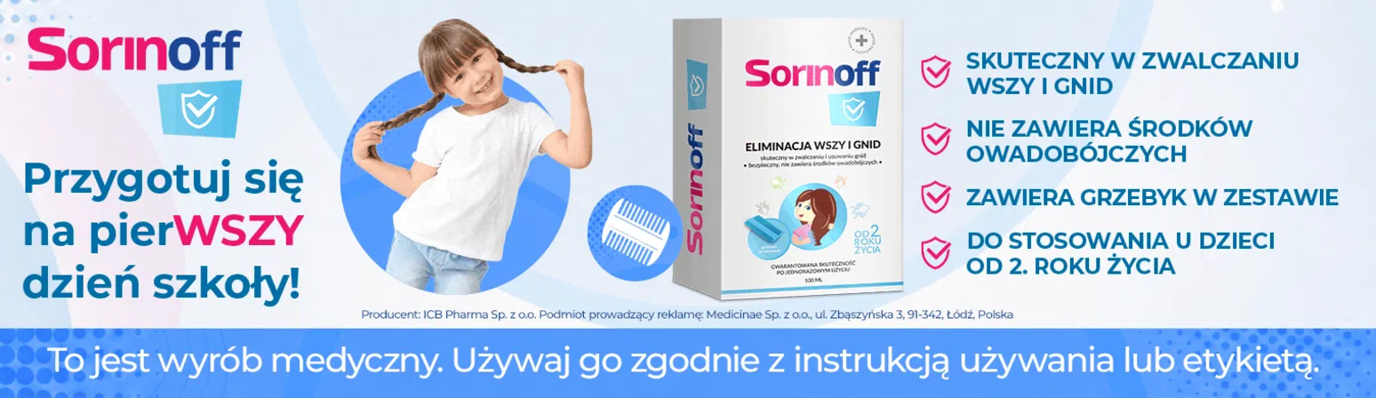 Baner przedstawiający produkt sorinoff