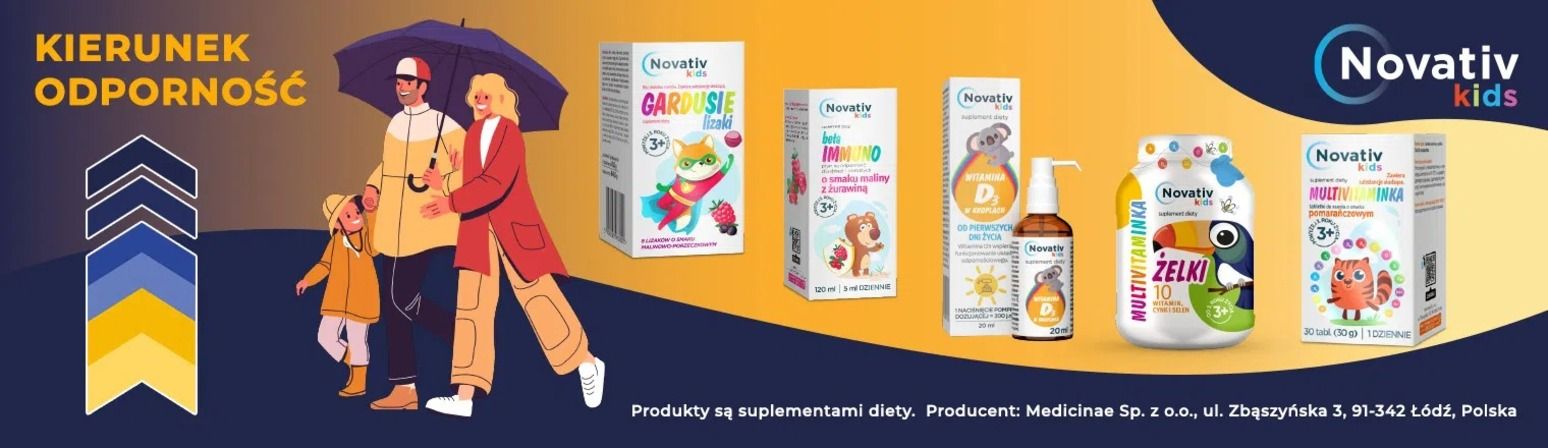 Baner przedstawiający marke Novativ kids