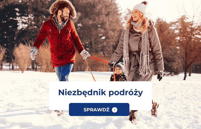 Rodzice z dziećmi podczas ferii zimowych