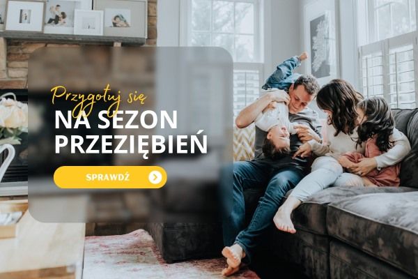 Baner przekierowujący do kategorii na przeziębienie
